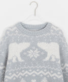 Simon Nordic Snowflake Bear Knit