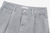 Ked one-tuck wide pants
