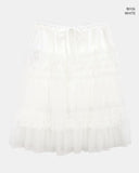 Lapue Frill Tiered Midi Skirt