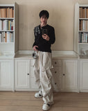 Looper Rivet Cargo Sweatpants