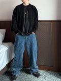Crack Washed Denim