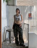 Philly cutting wide crop sleeveless