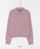 Nyuling Lace Collar Knit Cardigan