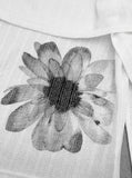 Myor ink painting print off-shoulder tee