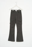 (W) Low Boots-cut Cargo Pants