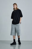 DOODLE HEART BERMUDA PANTS