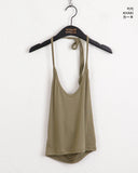 Tookie Ribbon Strap Halter Sleeveless