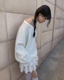 Menma Cozy Long Loose Fit Knit