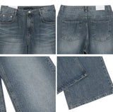 Nerit Washed Flare Denim Pants