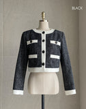 Ibrea Tweed Color Matching Jacket