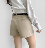 Luxurious Inner Clip Slacks Shorts