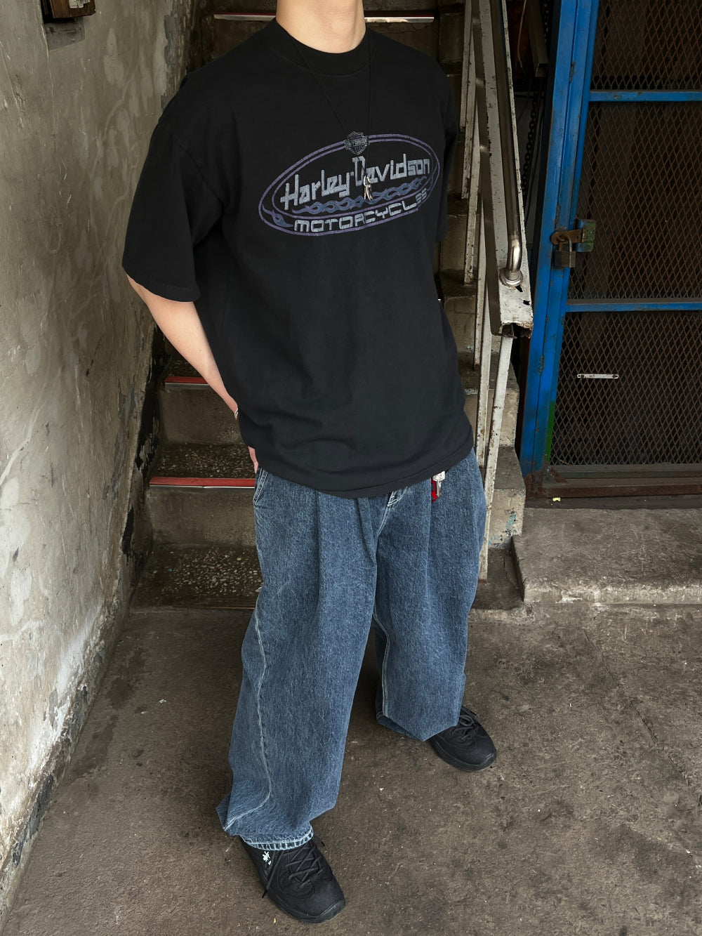 【KOOLOSET】Vintage Harley Dying Half Tee KOOLOSET (クロゼット) - ヴィンテージハーレーダイイング半袖T