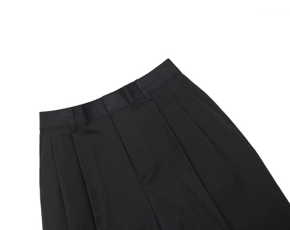 【YOURNUS】Ronnie Two Tuck Wide Slacks YOURNUS (ユアノス) - ロニーツータックワイドスラックス