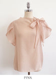 Gael Tencel Tie-neck Tulip Blouse