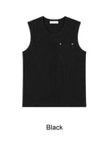 Duff Rivet Pocket Sleeveless