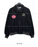 Letra Patch Blouson