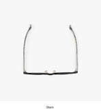 Horn rimmed soft nose pad eyewear