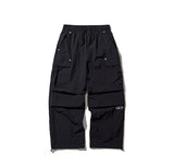 Wide Cargo Parachute Pants