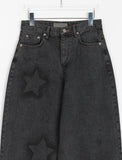 Minconi Star Printed Denim Pants