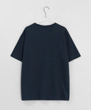[Unisex] Clown Embroidered Number Short Sleeve Tee