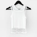 Tart Mesh Layered Sleeveless