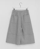 [unisex] Rello Pintuck Banding Bermuda Pants