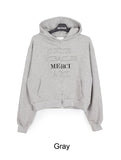 Kasen Applique Embroidery Hooded Zip-Up