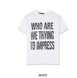 Impri Slub Lettering Short Sleeve T-shirt