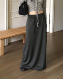 Mutin Jersey Maxi Banding Long Skirt