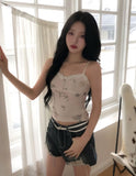 Hazel Flower Lace Sleeveless