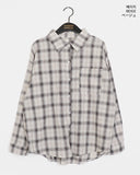 Telling Overfit Pocket Check Shirt
