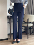 Kane Semi Bootcut Denim Slacks