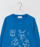 Rich Rabbit Printed Over Long Sleeve Tee