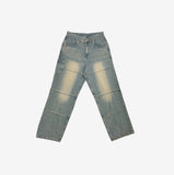 (Unisex) Liza Pocket Wide Denim Pants