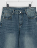 [unisex] Colliden Denim Wide Pants