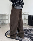Elope pintuck corduroy pants
