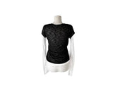 Tuna Short Sleeve Layered Dot T-Shirt Set
