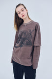 VISIONARY Layered Pigment Long Sleeve