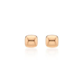 H Edition Silver Pillow Earrings