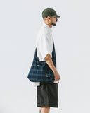 [AG] Check Bundle String Hobo Bag