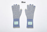FINGERHOLE STRIPE GLOVES