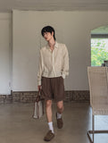 Enfree Drawing Crop Shirt