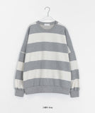 Roohi color matching stripe over sweatshirt