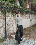 Forty Pigment Pintuck Wide Cargo Pants