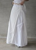 Shirring Balloon Nylon Skirt