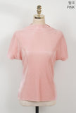 Prina Half Neck Pleated Tee Blouse