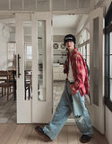 Hippo Damage Wide Baggy Denim