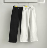 Winter span standard straight cotton pants