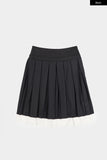 Daphne strap pleats skirt