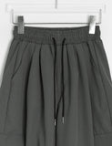 Chesiken Nylon Cargo Wide Pants